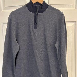 Banana Republic FRANCO MERINO HALF-ZIP SWEATER
